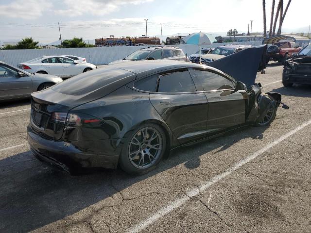 5YJSA1E55PF505169 - 2023 TESLA MODEL S 黑色 照片 3