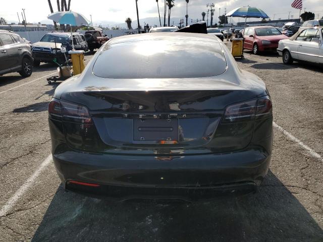 5YJSA1E55PF505169 - 2023 TESLA MODEL S BLACK photo 6