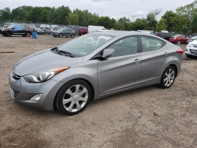 KMHDH4AE7CU221325 - 2012 HYUNDAI ELANTRA GLS GRAY photo 1