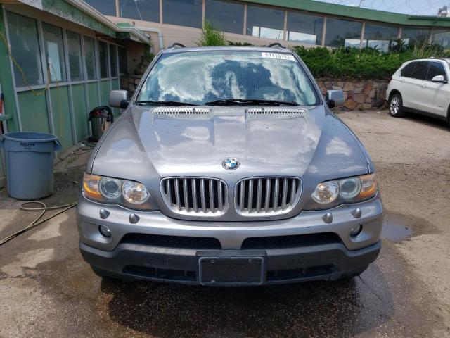 5UXFB53515LV15716 - 2005 BMW X5 4.4I GRAY photo 5