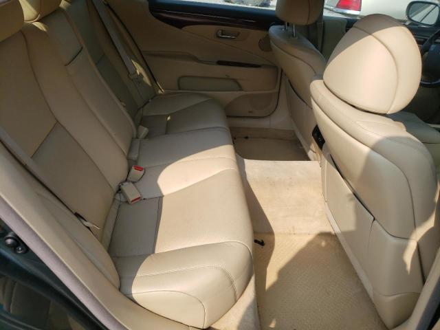 JTHGL46F385022998 - 2008 LEXUS LS 460L GRAY photo 10