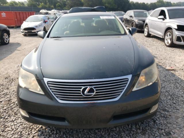 JTHGL46F385022998 - 2008 LEXUS LS 460L GRAY photo 5