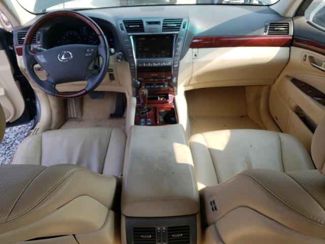 JTHGL46F385022998 - 2008 LEXUS LS 460L GRAY photo 8