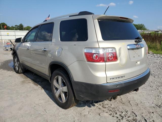 1GKLRMEDXAJ201863 - 2010 GMC ACADIA SLT-1 BEIGE photo 2