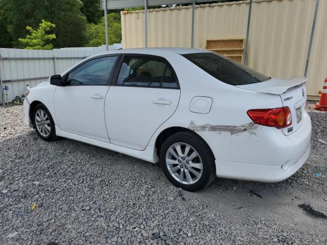 1NXBU4EE0AZ329926 - 2010 TOYOTA COROLLA BASE WHITE photo 2