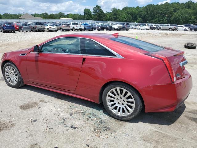 1G6DL1ED3B0114641 - 2011 CADILLAC CTS PERFORMANCE COLLECTION RED photo 2