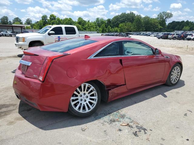 1G6DL1ED3B0114641 - 2011 CADILLAC CTS PERFORMANCE COLLECTION RED photo 3