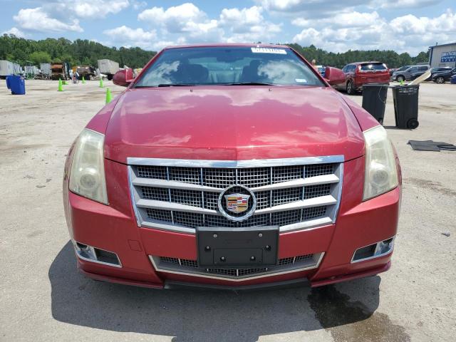 1G6DL1ED3B0114641 - 2011 CADILLAC CTS PERFORMANCE COLLECTION RED photo 5