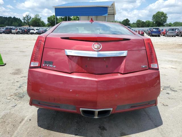 1G6DL1ED3B0114641 - 2011 CADILLAC CTS PERFORMANCE COLLECTION Rojo foto 6