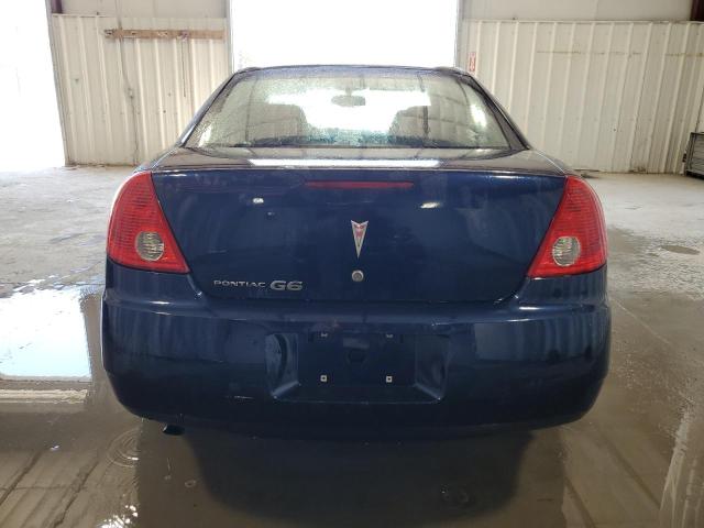 1G2ZG57B094198533 - 2009 PONTIAC G6 BLUE photo 6