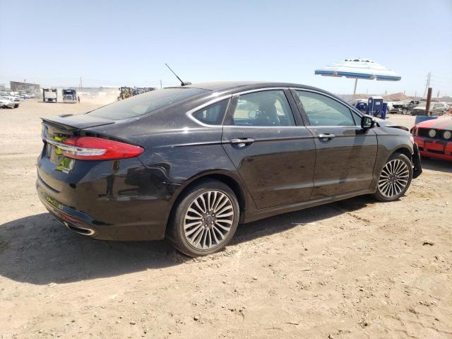 3FA6P0K98HR130479 - 2017 FORD FUSION TITANIUM BLACK photo 3