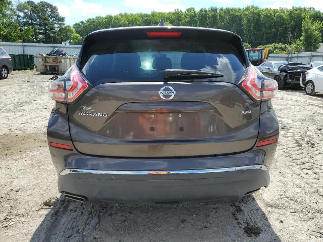 5N1AZ2MH1HN102293 - 2017 NISSAN MURANO S BROWN photo 6