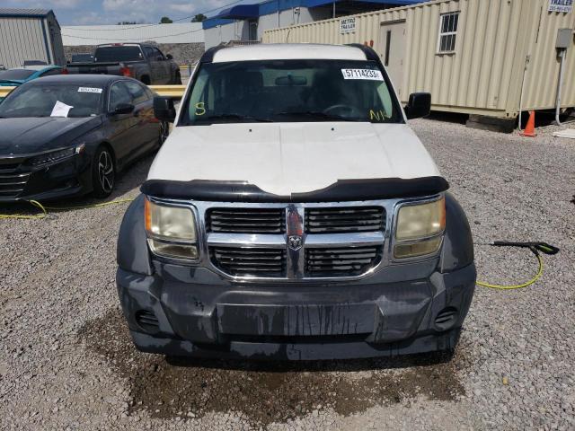 1D8GT28K47W589084 - 2007 DODGE NITRO SXT WHITE photo 5