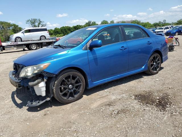 1NXBE40E49Z055601 - 2009 TOYOTA COROLLA XRS BLUE photo 1