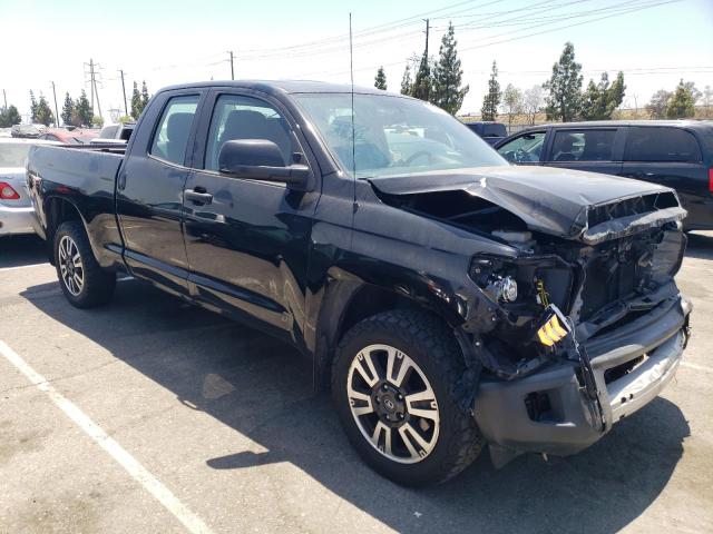 5TFRM5F19HX109553 - 2017 TOYOTA TUNDRA DOUBLE CAB SR/SR5 BLACK photo 4