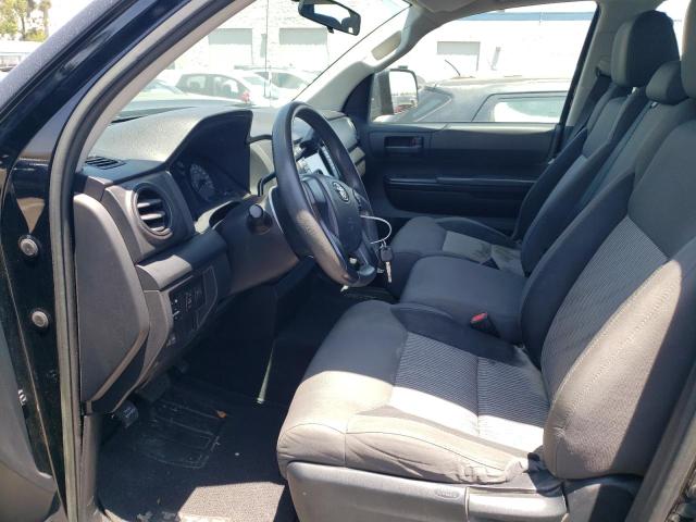 5TFRM5F19HX109553 - 2017 TOYOTA TUNDRA DOUBLE CAB SR/SR5 BLACK photo 7