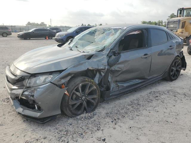 SHHFK7H41HU206735 - 2017 HONDA CIVIC SPORT GRAY photo 1