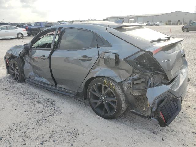 SHHFK7H41HU206735 - 2017 HONDA CIVIC SPORT GRAY photo 2