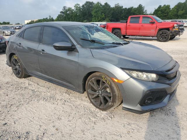SHHFK7H41HU206735 - 2017 HONDA CIVIC SPORT GRAY photo 4