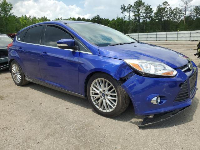 1FADP3N28EL168165 - 2014 FORD FOCUS TITANIUM BLUE photo 4