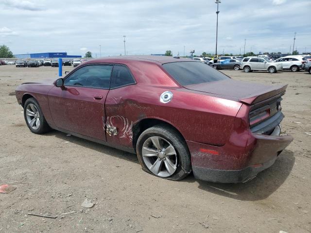 2C3CDZAG0KH669065 - 2019 DODGE CHALLENGER SXT MAROON photo 2