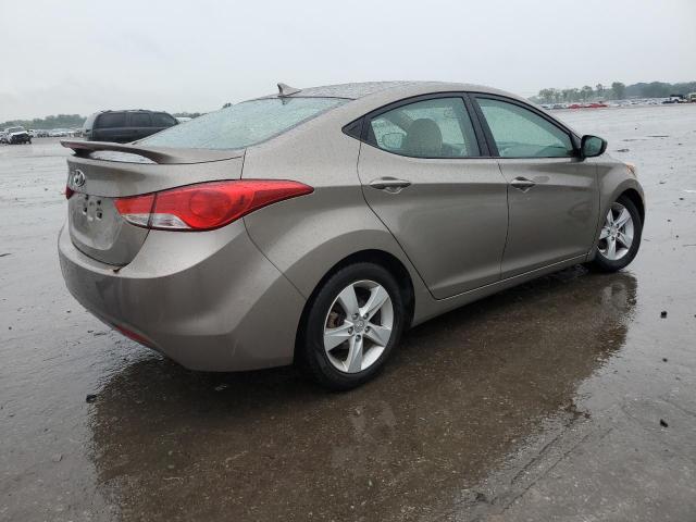 5NPDH4AE1DH300764 - 2013 HYUNDAI ELANTRA GLS GRAY photo 3