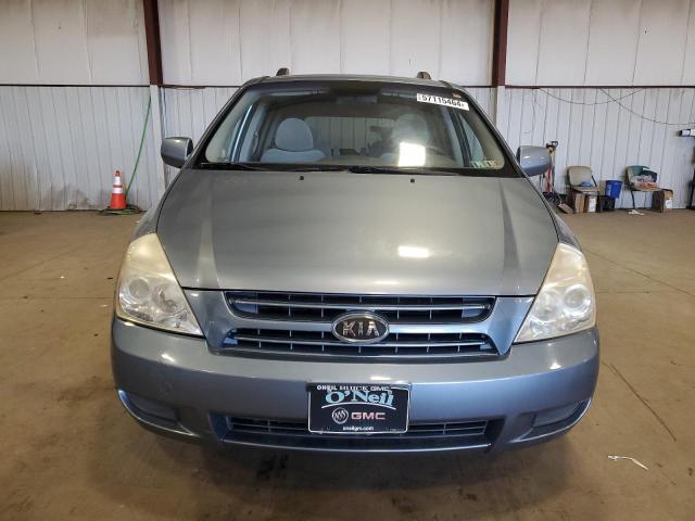 KNDMB233686266743 - 2008 KIA SEDONA EX BLUE photo 5