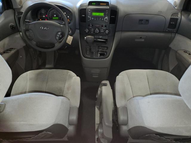 KNDMB233686266743 - 2008 KIA SEDONA EX BLUE photo 8