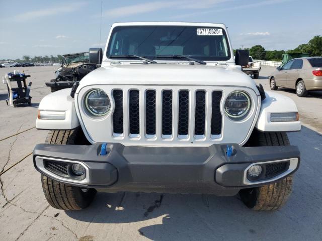 1C4JJXP63MW720948 - 2021 JEEP WRANGLER U SAHARA 4XE WHITE photo 5