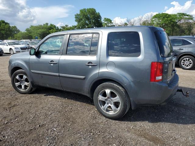 5FNYF4H5XCB032372 - 2012 HONDA PILOT EXL GRAY photo 2