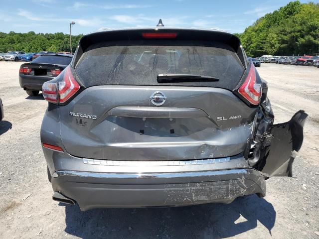 5N1AZ2MH3JN148116 - 2018 NISSAN MURANO S GRAY photo 6