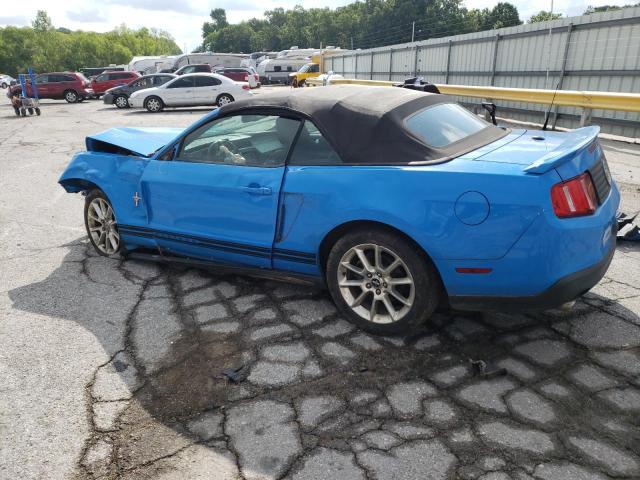 1ZVBP8EM3B5152100 - 2011 FORD MUSTANG BLUE photo 2