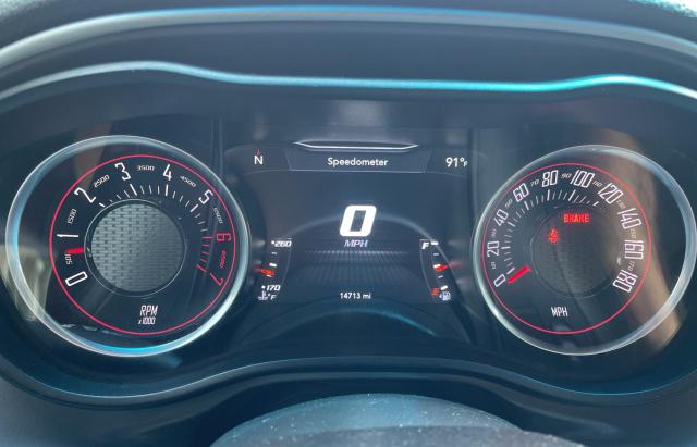 2C3CDZFJ3MH621230 - 2021 DODGE CHALLENGER R/T SCAT PACK GRAY photo 8