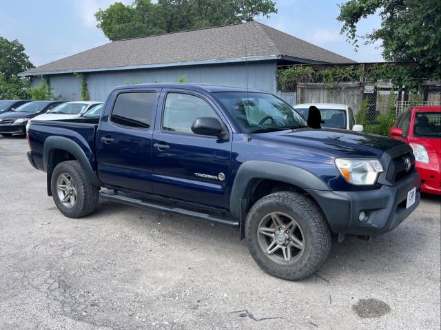 5TFJU4GN4CX020393 - 2012 TOYOTA TACOMA DOUBLE CAB PRERUNNER BLUE photo 1