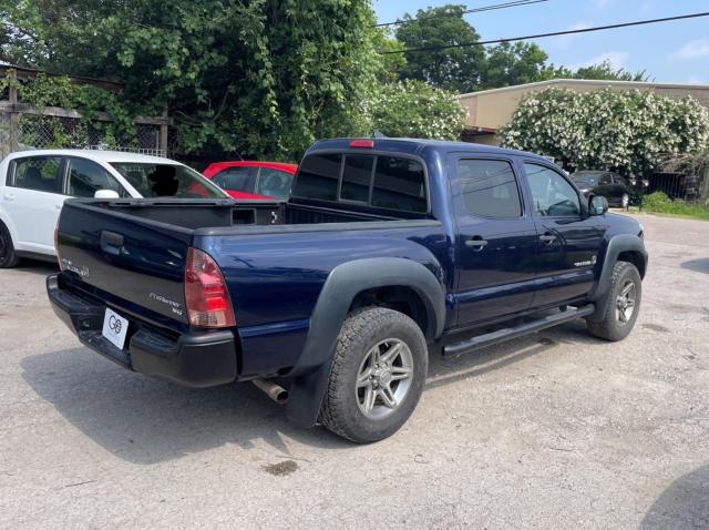 5TFJU4GN4CX020393 - 2012 TOYOTA TACOMA DOUBLE CAB PRERUNNER BLUE photo 4