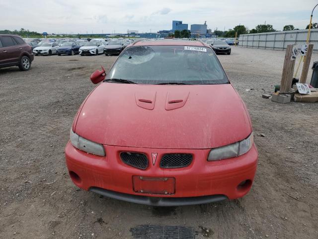 1G2WR12161F218345 - 2001 PONTIAC GRAND PRIX GTP წითელი ფოტო 5