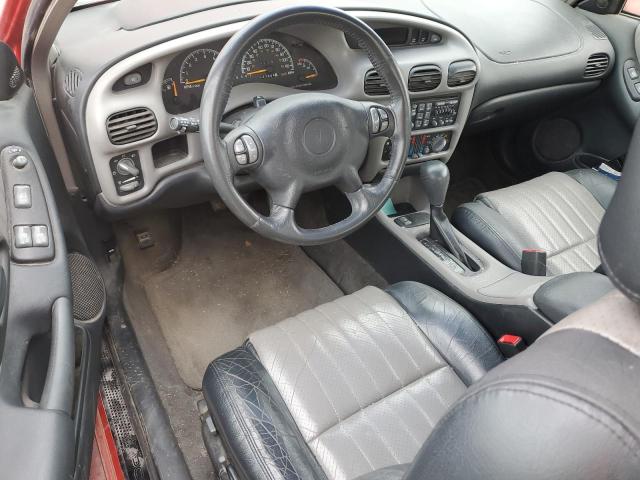 1G2WR12161F218345 - 2001 PONTIAC GRAND PRIX GTP წითელი ფოტო 8