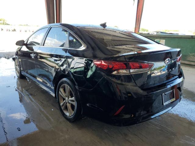 5NPE34AF1JH633229 - 2018 HYUNDAI SONATA SPORT Schwarz Foto 3
