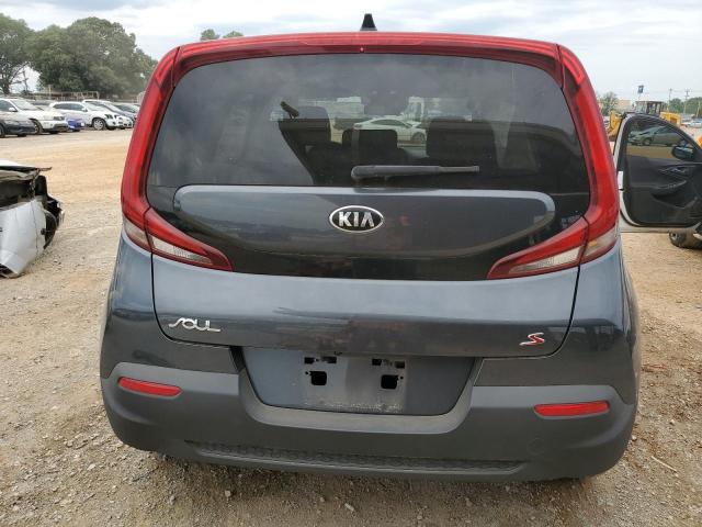 KNDJ23AU7L7718027 - 2020 KIA SOUL LX GRAY photo 6