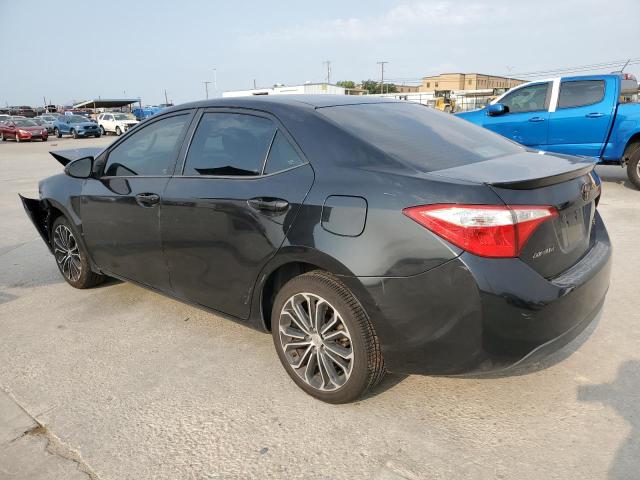 5YFBURHE2FP178508 - 2015 TOYOTA COROLLA L BLACK photo 2