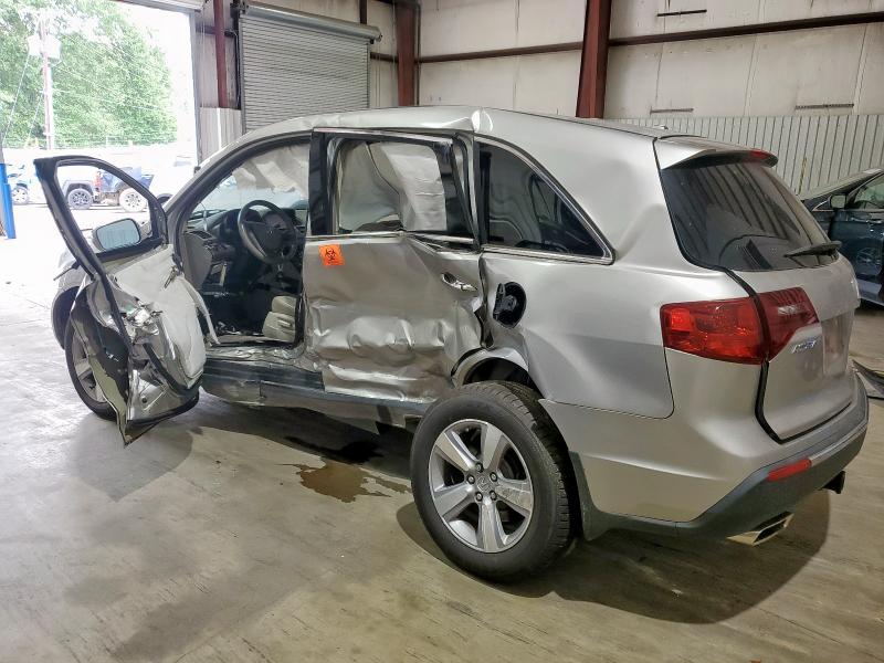 2HNYD2H42CH545881 - 2012 ACURA MDX TECHNOLOGY SILVER photo 2