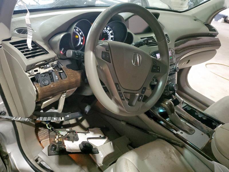 2HNYD2H42CH545881 - 2012 ACURA MDX TECHNOLOGY SILVER photo 8