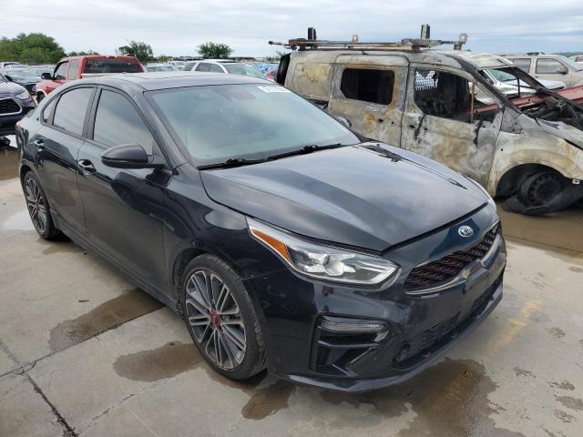 3KPF44AC7ME368333 - 2021 KIA FORTE GT BLACK photo 4