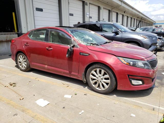 5XXGN4A74FG417258 - 2015 KIA OPTIMA EX RED photo 4