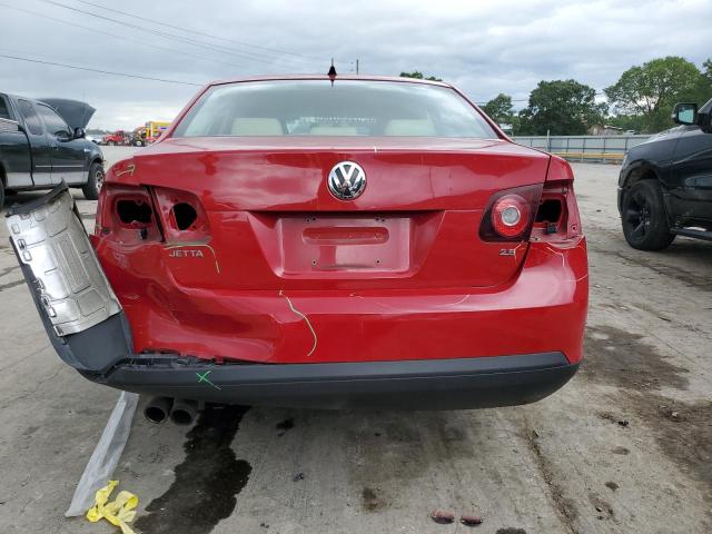 3VWAZ7AJ8AM161086 - 2010 VOLKSWAGEN JETTA LIMITED RED photo 6