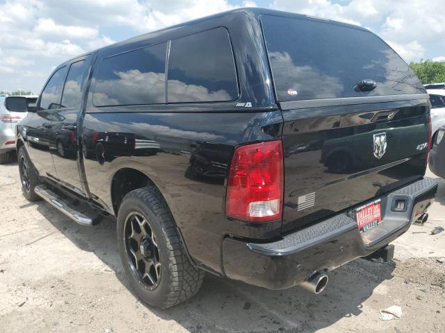 1C6RD7HT3CS106266 - 2012 DODGE RAM 1500 SPORT BLACK photo 2