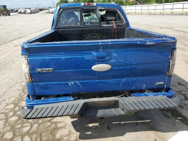 1FTFW1CV0AKC11033 - 2010 FORD F150 SUPERCREW BLUE photo 6