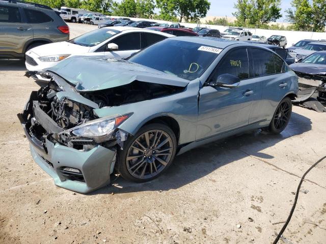 JN1FV7AR0GM451856 - 2016 INFINITI Q50 RED SPORT 400 TEAL photo 1