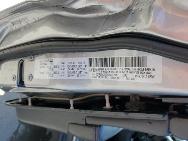 1C4PJMBS1FW787063 - 2015 JEEP CHEROKEE TRAILHAWK 银色 照片 13