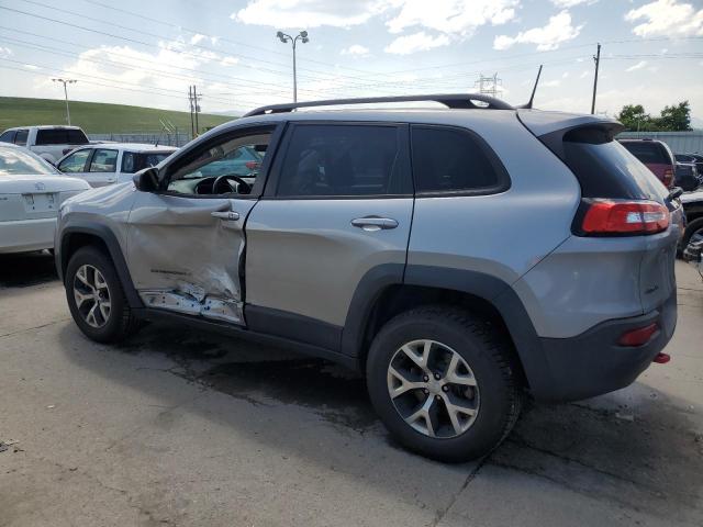 1C4PJMBS1FW787063 - 2015 JEEP CHEROKEE TRAILHAWK 银色 照片 2